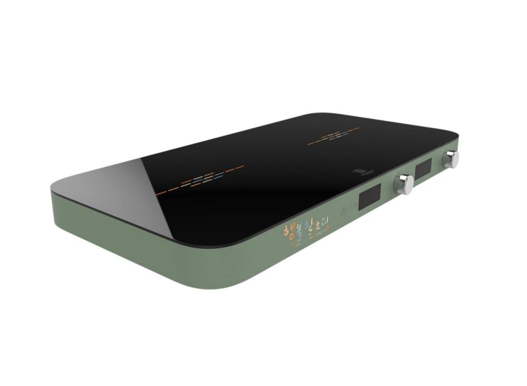 Bếp từ đôi 2 vùng nấu lắp dương Hawonkoo MCEH 200-II-GE