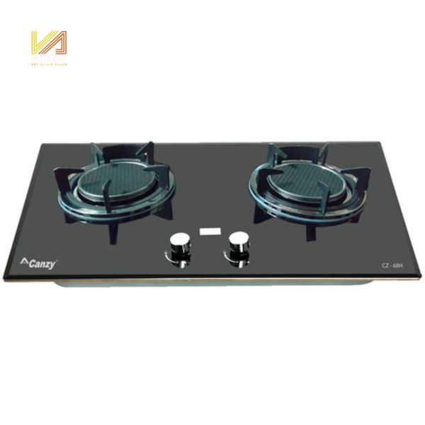 Bếp gas đôi 2 vùng nấu Canzy CZ 68H