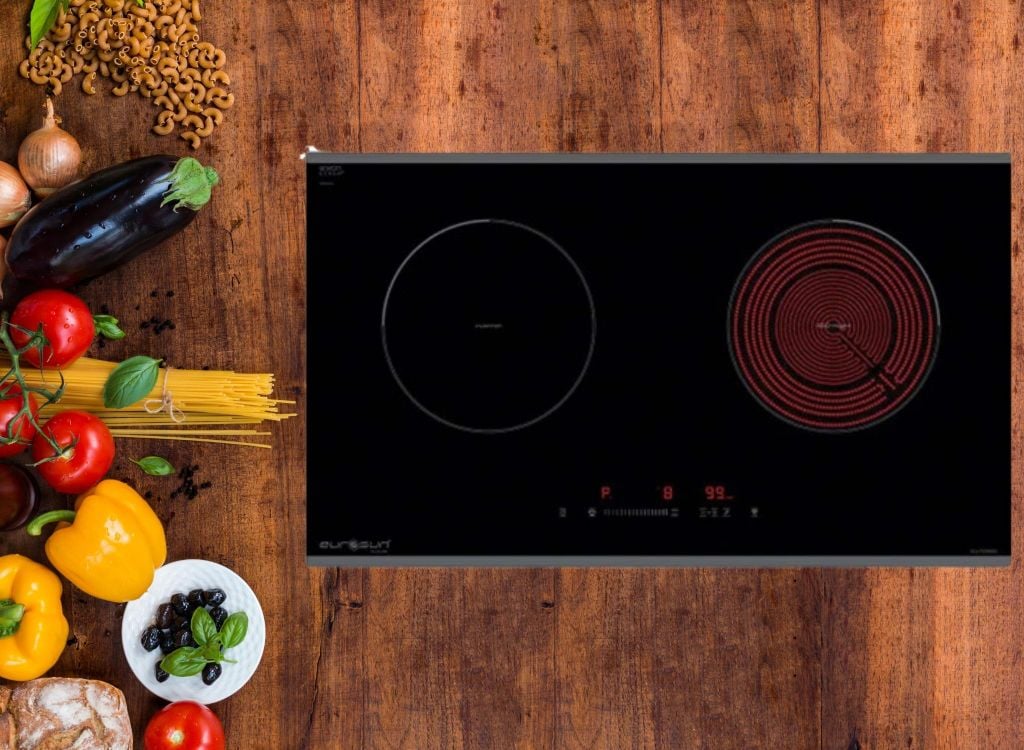 Bếp từ kết hợp hồng ngoại 2 vùng nấu Eurosun EU–TE226NOTE