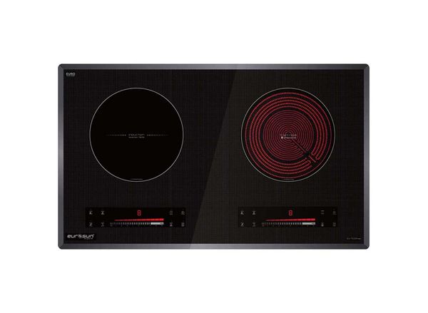 Bếp từ kết hợp hồng ngoại 2 vùng nấu Eurosun EU-TE226Max