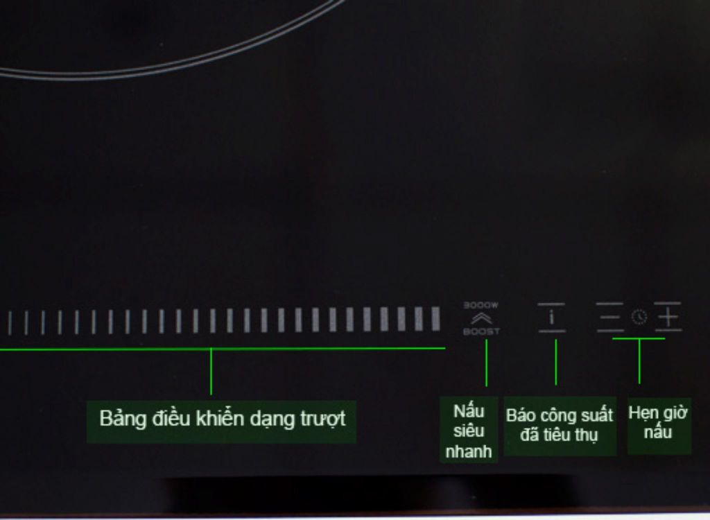 Bếp từ đôi 2 vùng nấu Eurosun EU-T889G