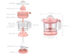 Máy Vắt Cam Hawonkoo OJH-001-PK