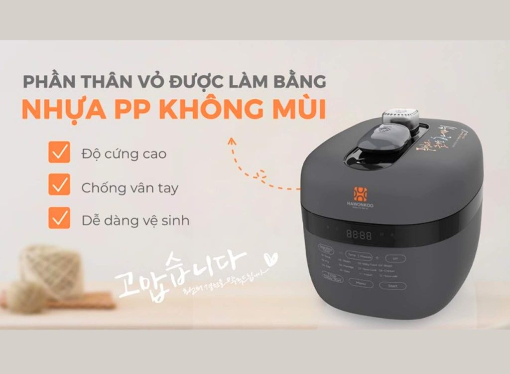 Nồi Áp Suất Hawonkoo PCH-500-GR