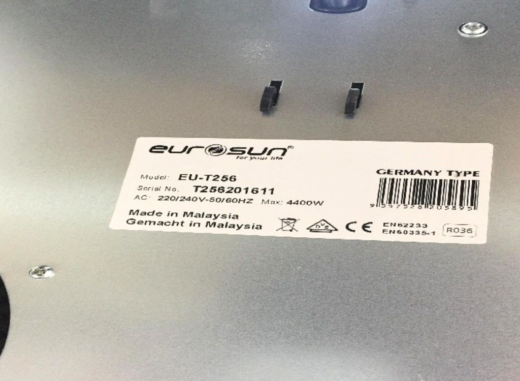 Bếp từ đôi 2 vùng nấu Eurosun EU-T256PLUS