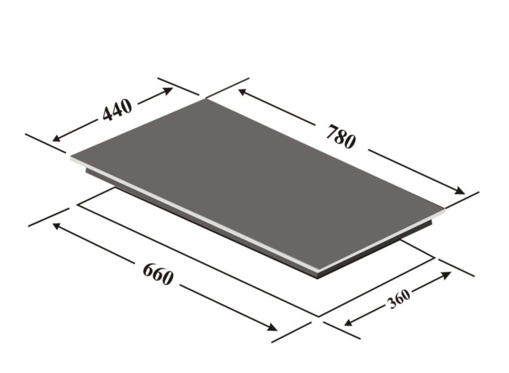 Bếp gas 3 vùng nấu Eurosun EU-GA378