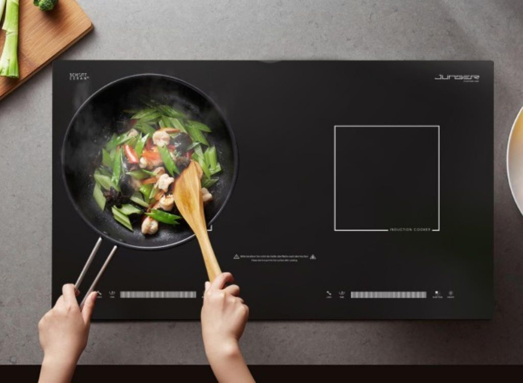 Bếp từ kết hợp hồng ngoại 2 vùng nấu Junger ID-16