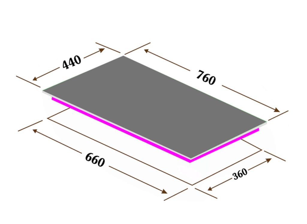 Bếp gas đôi 2 vùng nấu Eurosun EU-GA279