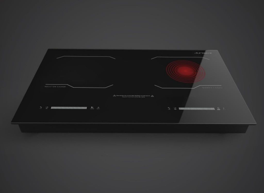 Bếp từ kết hợp hồng ngoại 2 vùng nấu Junger MK-24