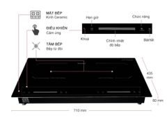 Bếp từ đôi 2 vùng nấu Junger CEJ-202-II