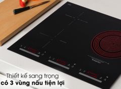 Bếp từ kết hợp hồng ngoại 3 vùng nấu Junger CEJ-300-IIF