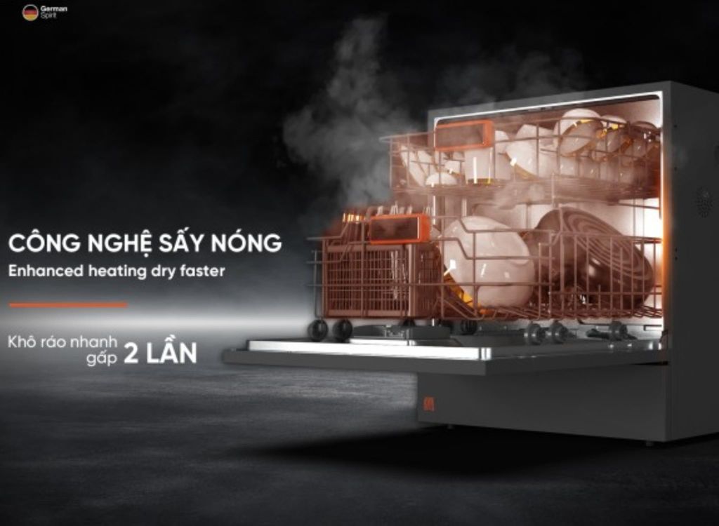 Máy Rửa Bát Đĩa 10 Bộ Junger DWJ-103