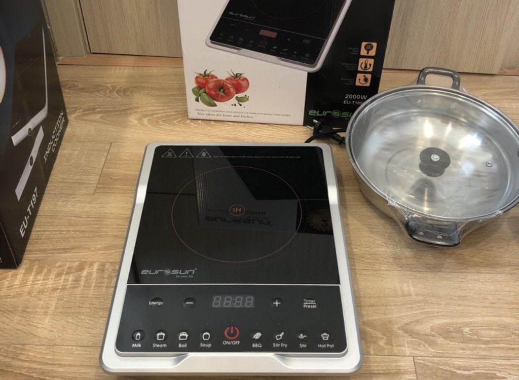 Bếp từ đơn lắp dương Eurosun EU-T185S