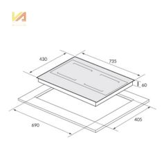 Bếp từ đôi 2 vùng nấu EUROSUN EU-T210Pro