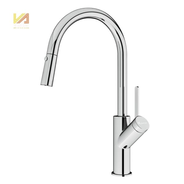 Vòi Rửa Bát Rút Dây Ponte Chrome Konox KN-PONTECHROME