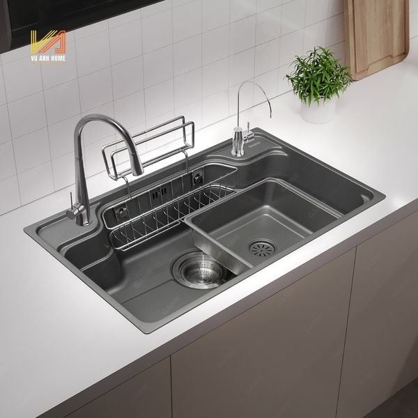 Chậu rửa chén 1 hố Inox 304 Garis GS11.78