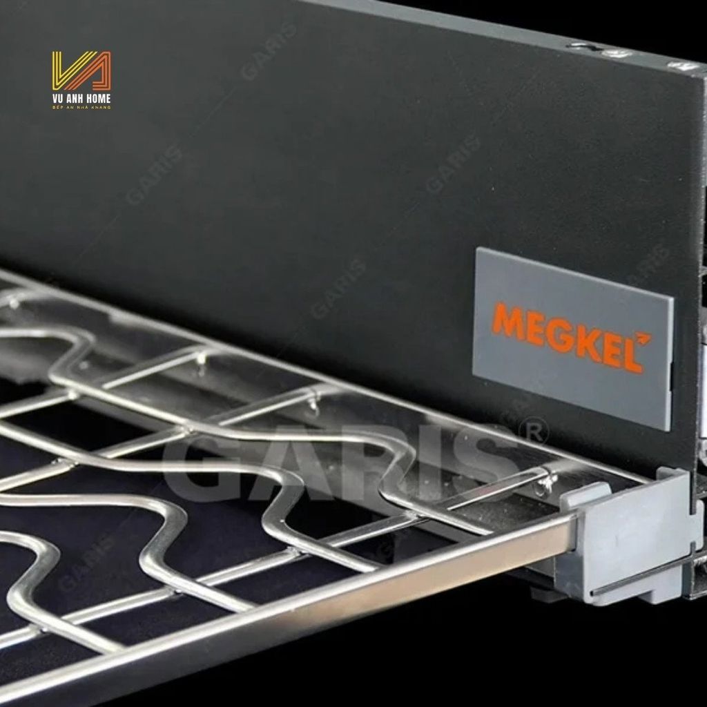 Giá Bát Đĩa Thìa Đũa Vách Hộp Nan Inox 304 Hình Oval Garis MD02.60V