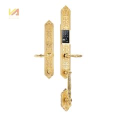 Khóa Đại Sảnh Biệt Thự Demax Màu Đồng SL888 GB BRASS APP WIFI SL888 GB BRASS
