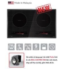 Bếp từ đôi 2 vùng nấu Eurosun EU-T210Pro