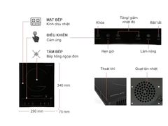 Bếp điện hồng ngoại đơn Junger IS-19