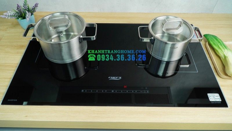 Bếp từ đôi 2 vùng nấu Chef's EH-DIH889