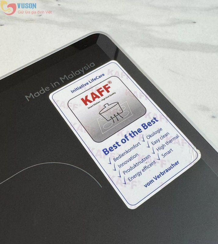 Bếp từ đôi 2 vùng nấu Kaff KF-FL6868 SMART