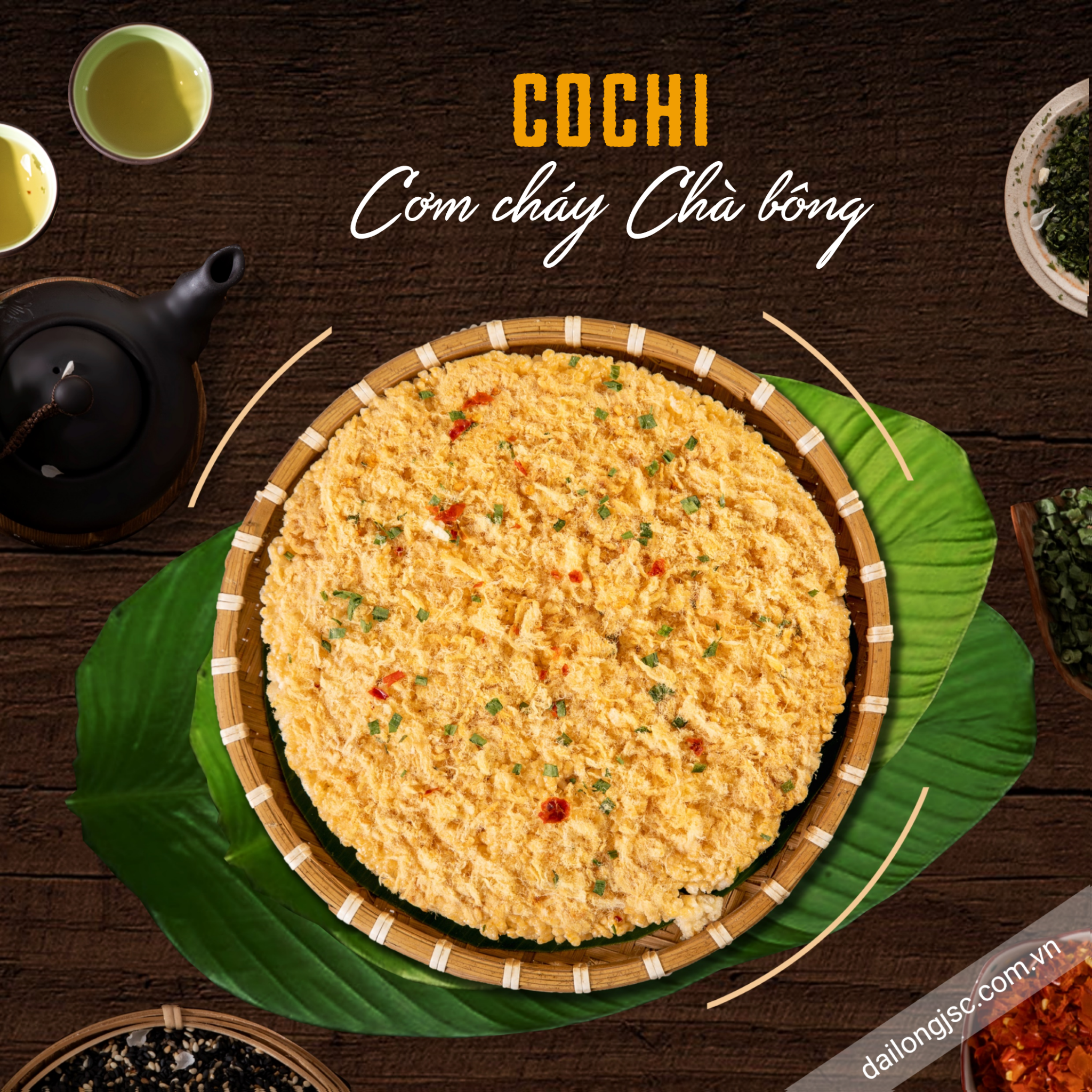  Cơm cháy Cochi chà bông  65 g 