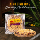  Cơm cháy  Ninh Bình Vàng gạo lứt siêu ruốc 100 g 
