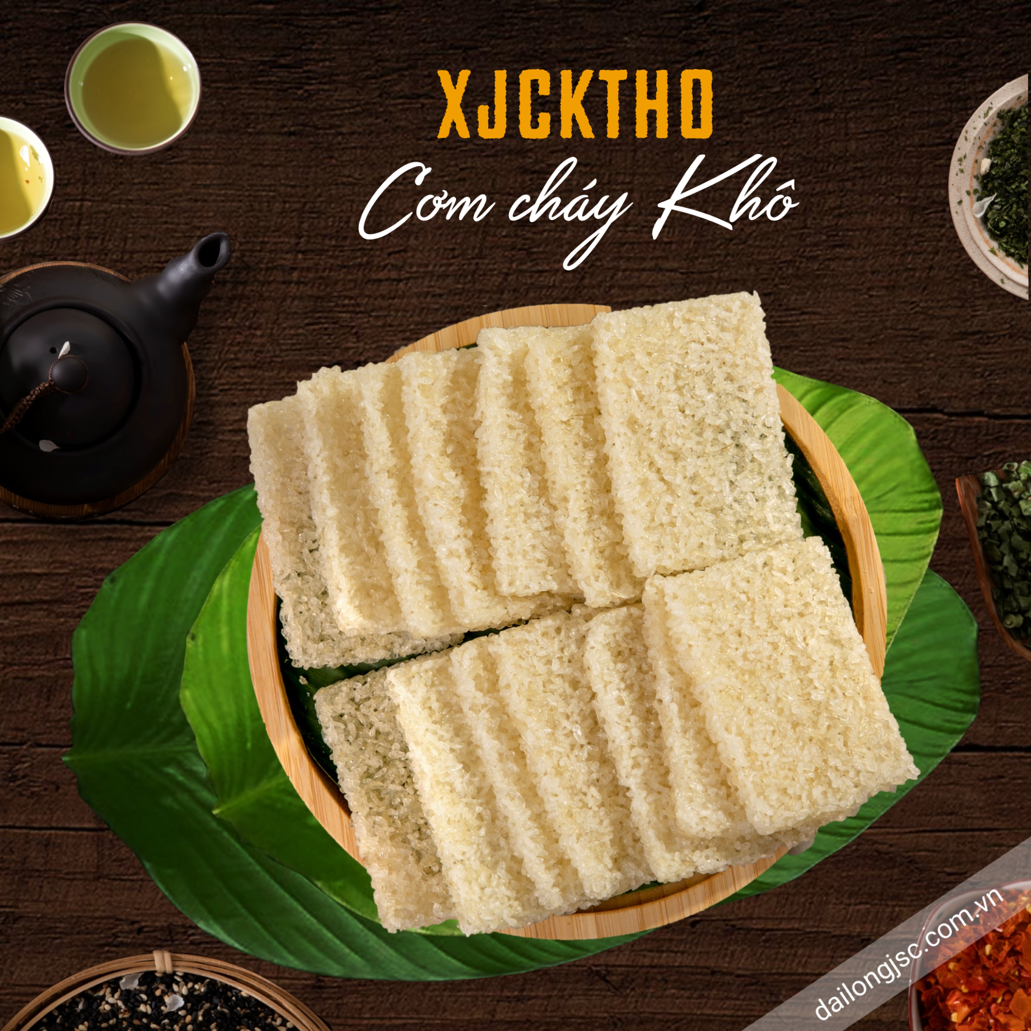  Cơm cháy Xjcktho khô 1 kg 