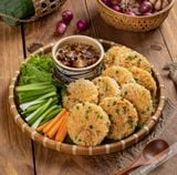  Cơm cháy Ninh Bình Vàng nếp siêu ruốc 200 g (túi đỏ) 