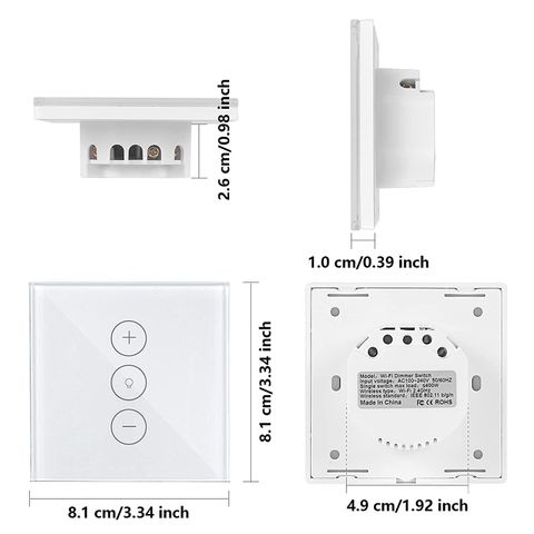  Dimmer Switch SSL-TY TJ WK5S D 