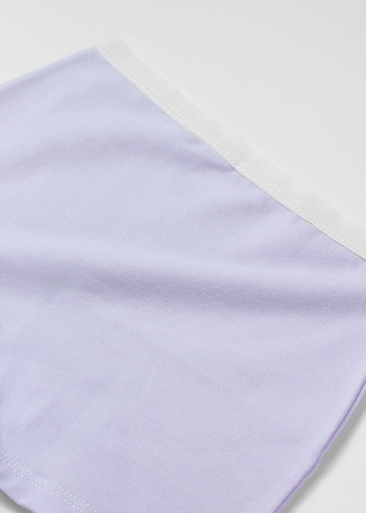 Set 3 Quần Chip Đùi Cotton Bé Gái Trắng Phối Hồng (Ngẫu Nhiên)