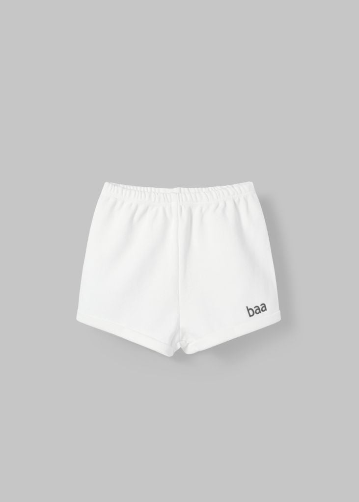 Quần Short Sơ Sinh Bé Trai Trắng 01