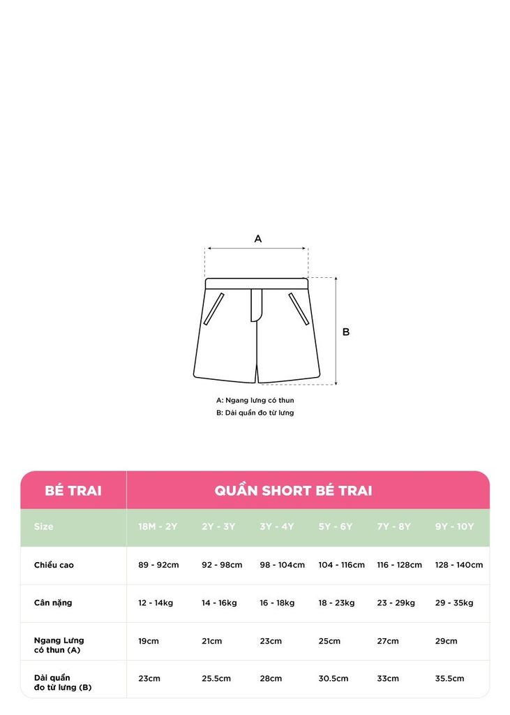 Quần Short Jean Bé Trai Xanh Nhạt