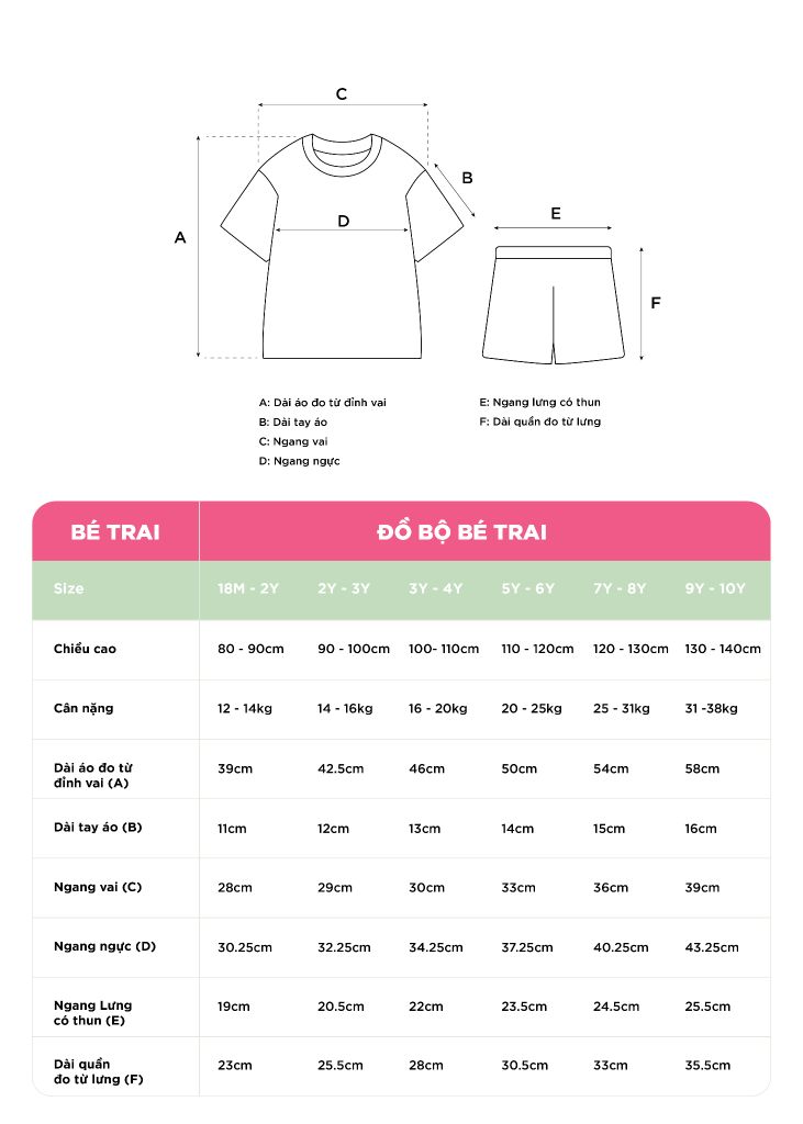 Đồ Bộ Ngắn Tay Bé Trai Nâu Cá Sấu Xanh