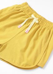 Quần Short Thun Bé Gái Vàng