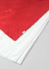 Hoa Quả - Set Áo Dài Thêu Cao Cấp Bé Gái Đỏ