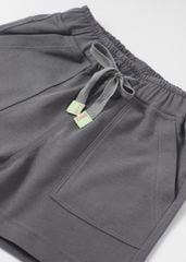 Quần Short Thun Bé Trai Xám Đậm