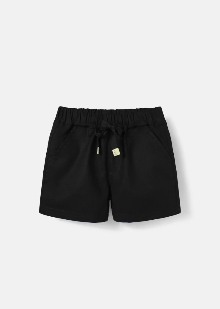 Quần Short Khakis Bé Trai Đen