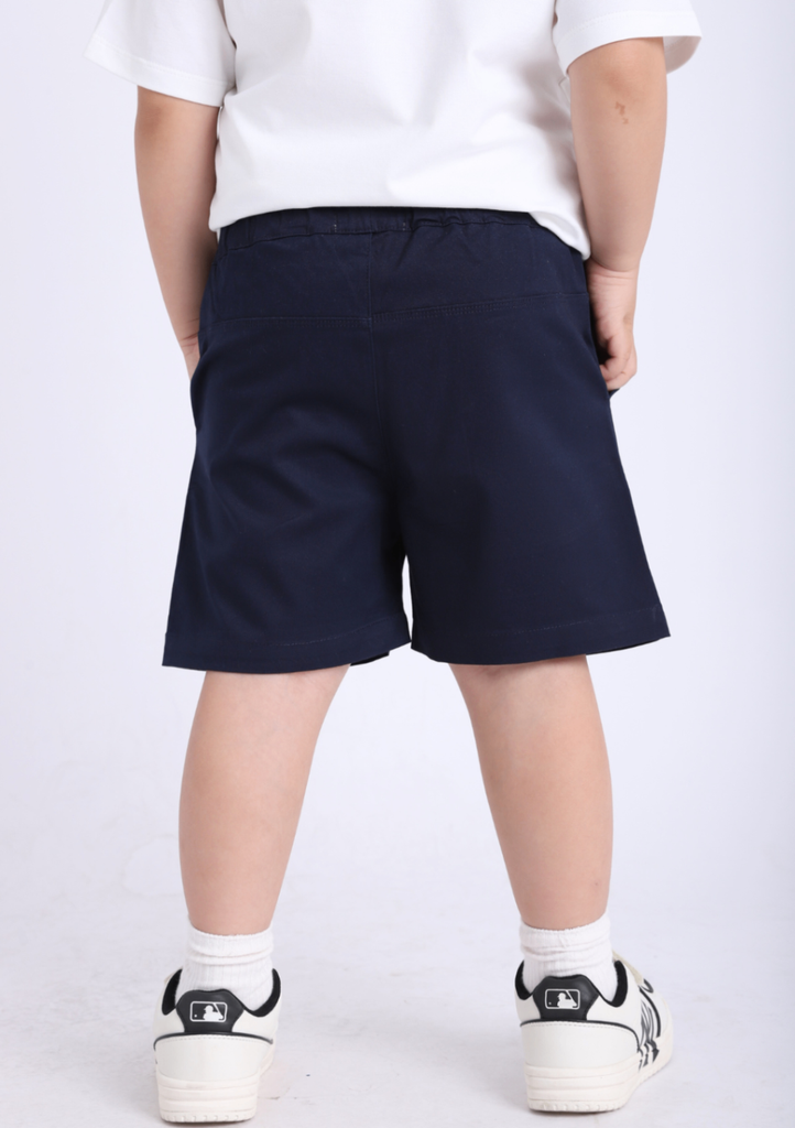 Quần Short Khakis Bé Trai Navy 02