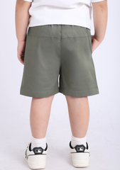 Quần Short Khakis Bé Trai Xanh Rêu