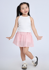 Chân Váy Quần Bé Gái Kate Kiểu Hồng Nhạt