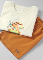 Đồ Bộ Ngắn Tay Bé Trai Be Capybara Stay Chill