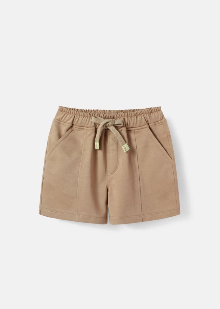 Quần Short Thun Diễu Chỉ Bé Trai Be