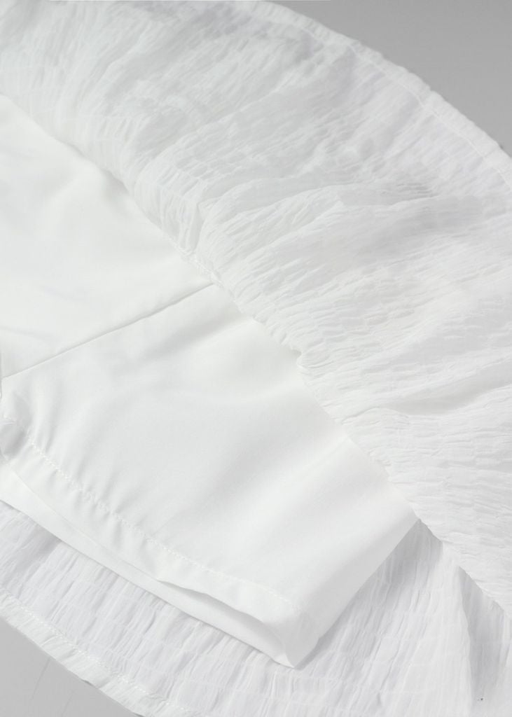 Chân Váy Quần Bé Gái Kate Kiểu Trắng Kem 02