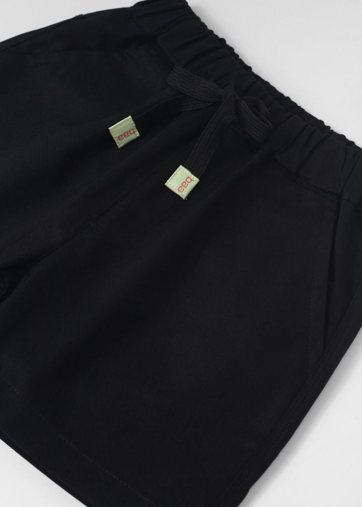 Quần Short Khakis Bé Trai Đen