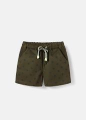 Quần Short Khakis Bé Trai Xanh Rêu Cây Dừa