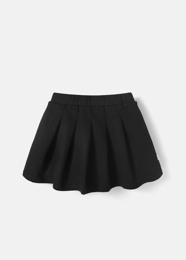 Chân Váy Quần Xếp Ly Bé Gái Đen 05