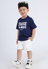 Quần Short Khakis Bé Trai Trắng Kem 04