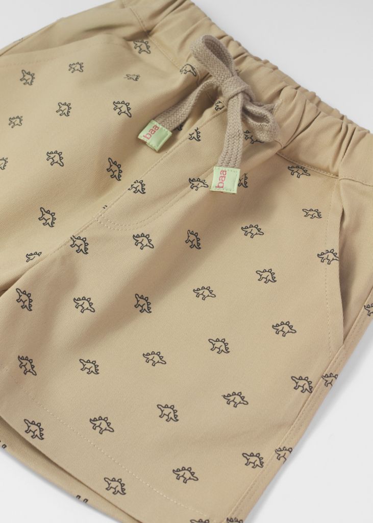 Quần Short Khakis Bé Trai Be Khủng Long