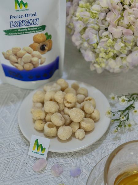  Nhãn sấy thăng hoa HANA NGUYÊN, chuyên xuất khẩu đi nhiều nước 